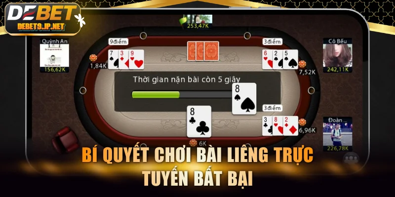 Bí quyết chơi Liêng trực tuyến bất bại