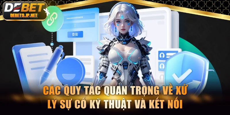 Các quy tắc quan trọng về xử lý sự cố kỹ thuật và kết nối