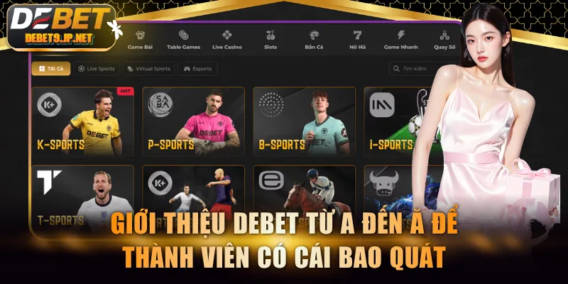 Giới thiệu DEBET từ A đến Ă để thành viên có cái bao quát