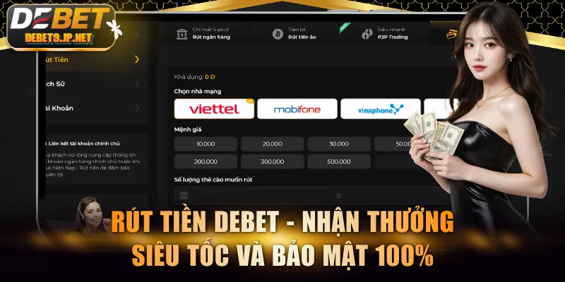 Rút Tiền DEBET