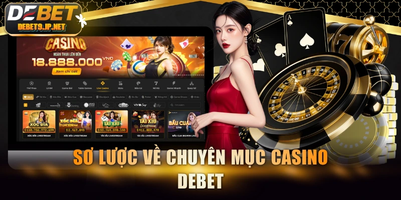 Sơ lược về chuyên mục casino DEBET