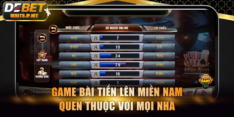 Tiến lên miền Nam ghi điểm nhờ quen thuộc với mọi nhà